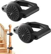 No Drill Baby Gate Banister Adapter Upgraded Stairs Mounting Kit Fits Round 