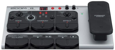 Zoom V6-SP Vokalprozessor mit Looper und Formant-Pedal