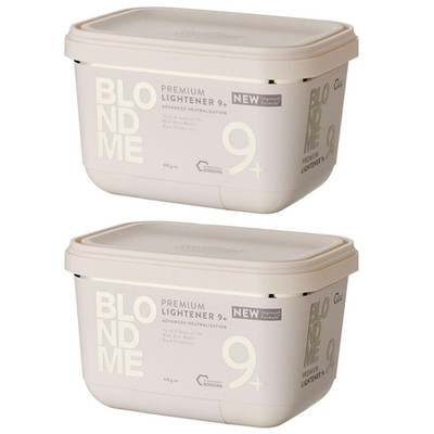 PROFESSIONAL - BLOND ME PPL9+ Aufhellungspuder Premium 450G Lightener 9+ - Zweie