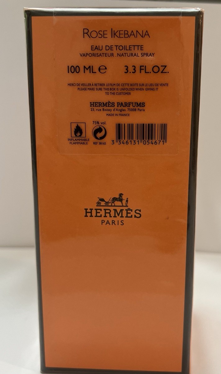 HERMÈS Rose Ikebana Eau de Toilette Spray 100ml / 3.3 fl oz