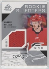2018-19 Upper Deck SP Game Used Rookie Sweaters 31/199 Warren Foegele #RS-WF f1h