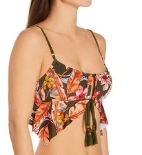 Sanctuary OB21104 Organic Botanic Hanky Cut Bralette Swim Top
