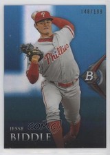 2014 Bowman Platinum Chrome Prospects Sapphire 148/199 Jesse Biddle #BPCP17 0q3