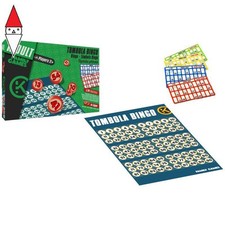 GIOCO DA TAVOLO GLOBO TOMBOLA C/NUMERI IN LEGNO 24 CARTELLE