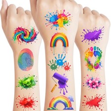 Painting Temporary Tattoos Birthday Party Medium, Art