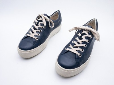 Paul Green Damen Sneaker Freizeitschuh Halbschuh Leder Gr. 40,5 EU Art 34761-30