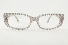 Rare Authentic Cutler and Gross M:1018 C:NN 50mm Black Clear Glasses Italy