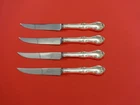 Joan of Arc by International Sterling Silver Steak Knife Set 4pc HHWS  Custom