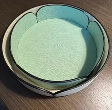 ROLEX 2 x TRAY set LEATHER 100% authentic NEW IN BOX   WATCHES & WONDERS dealer