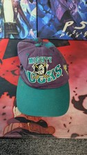 Vintage Anaheim Mighty Ducks Snapback Hat Cap Adult Mens NHL One Size READ