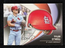 2022 Update Commemorative Batting Helmet Manufactured Relics Tyler O'Neill 0bt4
