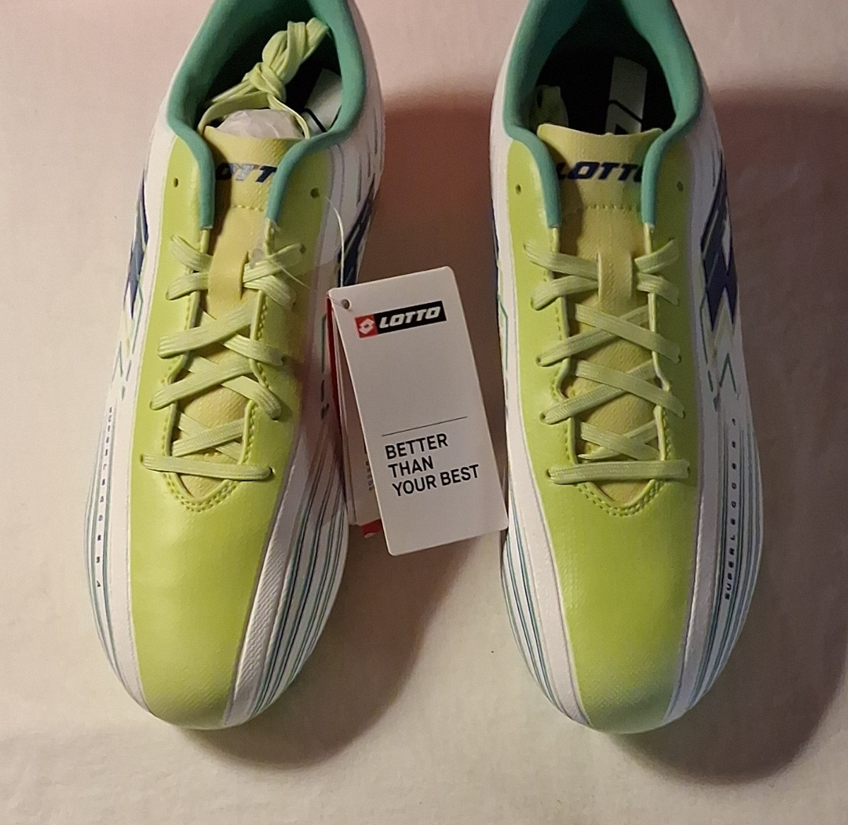 Lotto Solista 700 VIII FG Superleggera Football Cleats White US 7