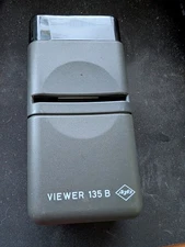 Vintage Agfa Slide Viewer 135B - 35mm Illuminated Film Viewer. TESTED WORKING