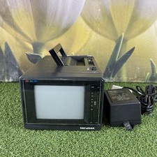 GENEXXA - Portavision 5" Portable 12v Colour CRT Television TV Working UHF21-69