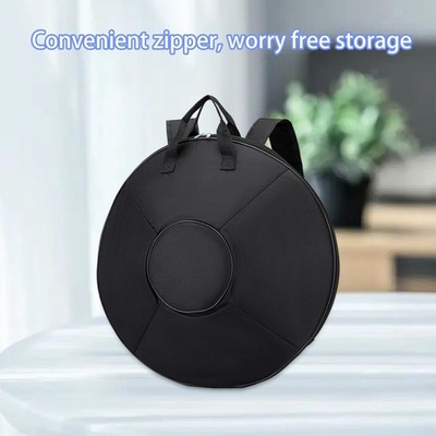Handpan Drum Bag Oxford Stoff Tragbar Glatt Reißverschluss Haltbarkeit Tragetasche