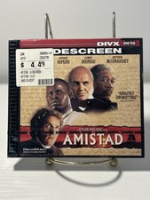 Amistad Widescreen Divx Dreamworks Home Entertainment New Sealed