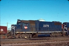 MP Missouri Pacific GP38-2 2279 - 3/4  roster view - 1983 - AR     12/25 P15-5