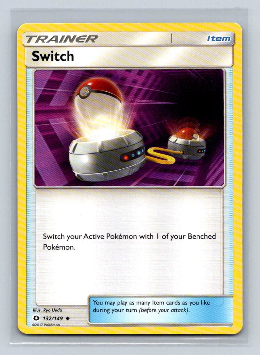 Switch #132/149 SM Base Set Uncommon - Pokemon Cards D40