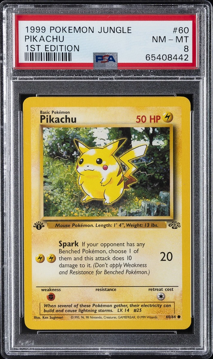 Pikachu Pokémon TCG Professional Sports Authenticator (PSA