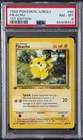 1999 POKEMON JUNGLE 1ST EDITION #60 PIKACHU PSA 8