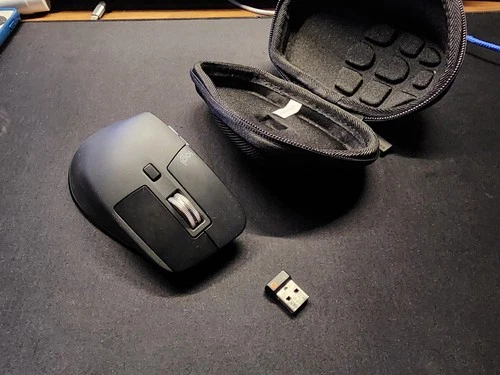 Logitech MX Master 3 Advanced Wireless and Hard Case Replacement (Barely Used)