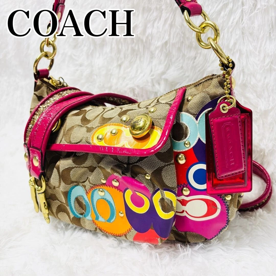 Coach Poppy Shoulder Bag Brown Bags & Handbags for Women for sale