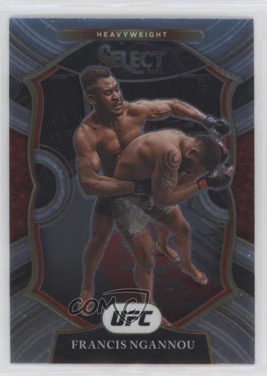 2021 Panini Select UFC Concourse Francis Ngannou #92 07mp