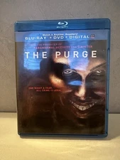 The Purge (Blu-ray/DVD, 2013, 2-Disc Set, Includes Digital Copy UltraViolet)
