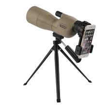 HD 25-75x60 Spotting Scope BAK4 Monocular Telescope FMC Lens