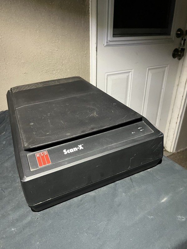 HSD Scan-X SX-600 Vintage 600 DPI Grayscale SCSI Flatbed Scanner NeXT Computer