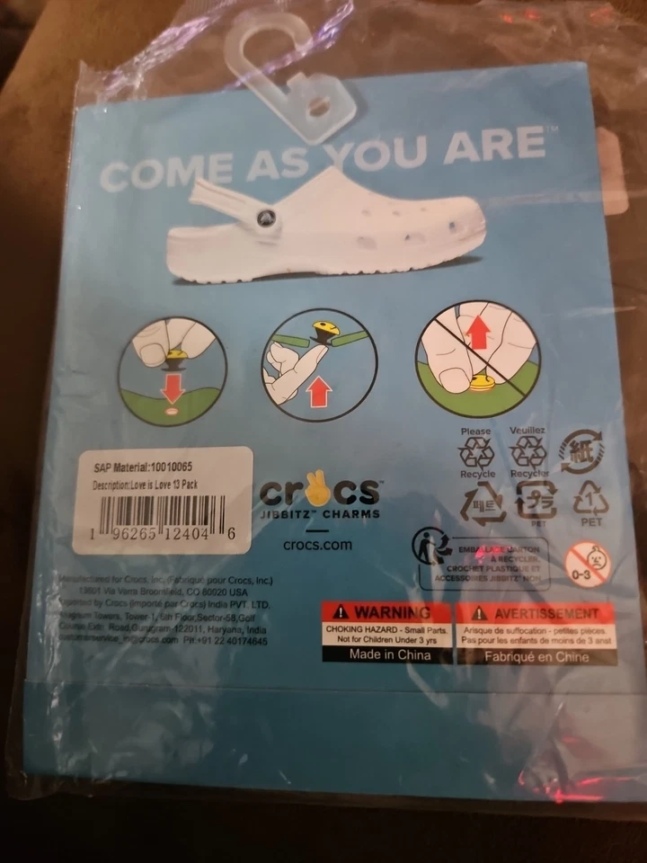 Authentic Crocs Jibbitz Rainbow Pride LGBTQ 13 Charms Love Is Love - Image 2 of 3