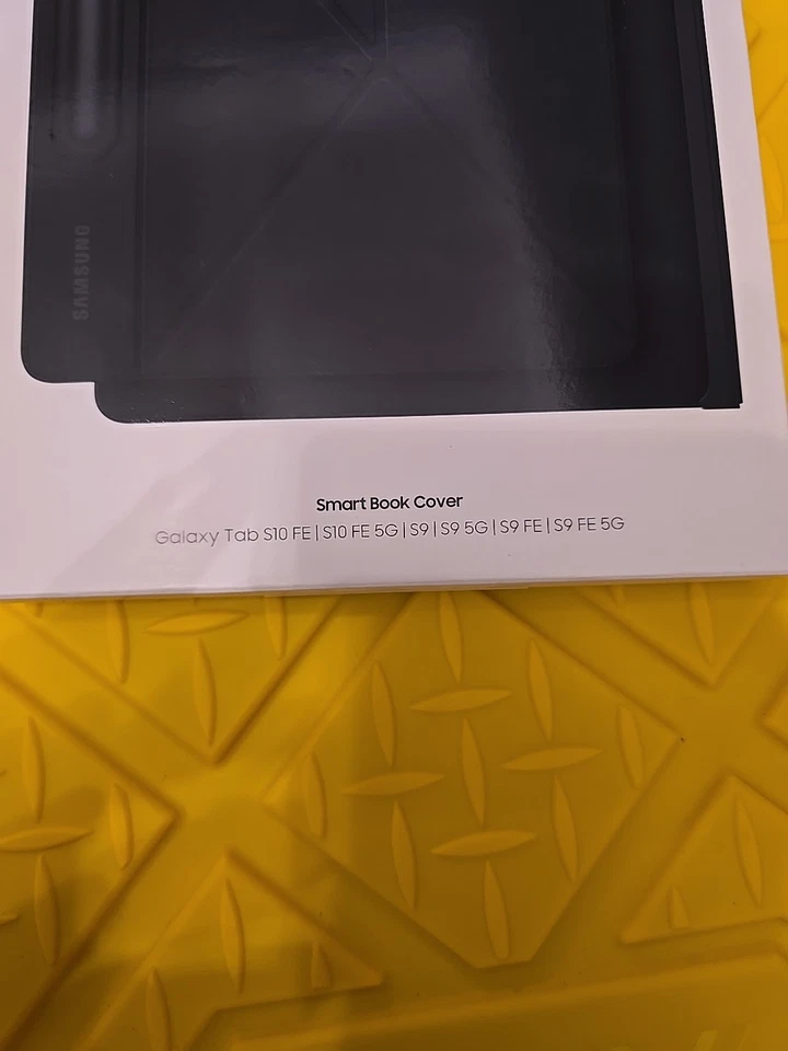 Samsung - Galaxy Tab S9 / S9 FE / S10 FE Smart Book Cover - Negro Foto 2 de 3