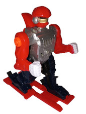 RARE Vtg SEGA Toys Grand Runner Wild Fox Red Walking Works MISSING PARTS READ