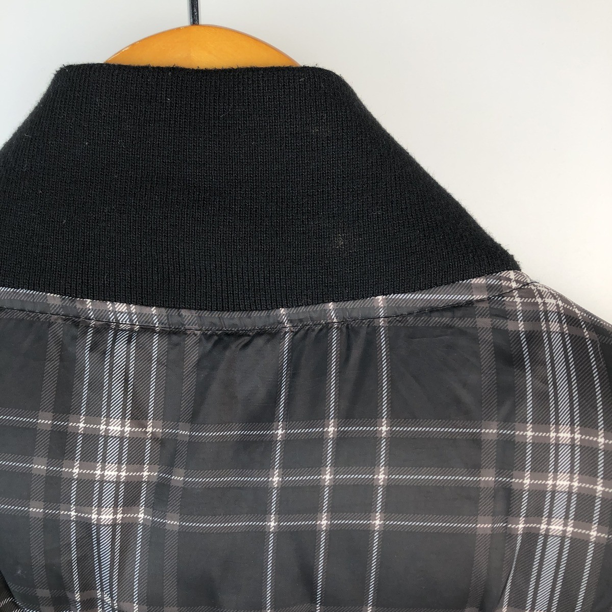 Used GAP Check Pattern Padded Puffer Jacket Men's… - image 10