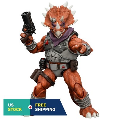 HIPLAY JOYTOY 1/18 TMNT-Captain Zorax & Adjutant Zork &Triceraton