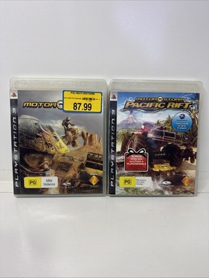 Motostorm & Motor Storm Pacific Rift Playstation 3 (PS3) Video Game bundle