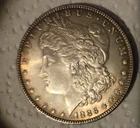 1886 Morgan Silver Dollar $1 Coin Silver Uncertified Ungraded