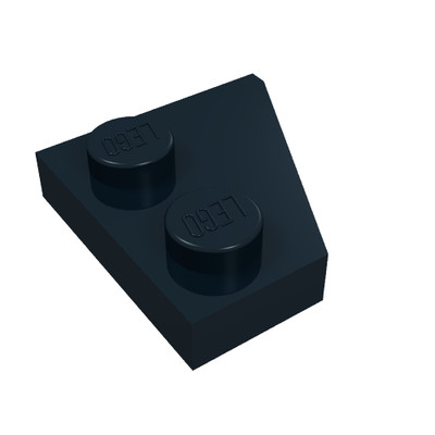 10x LEGO  Part 24299 - Wedge, Plate 2 x 2  Left