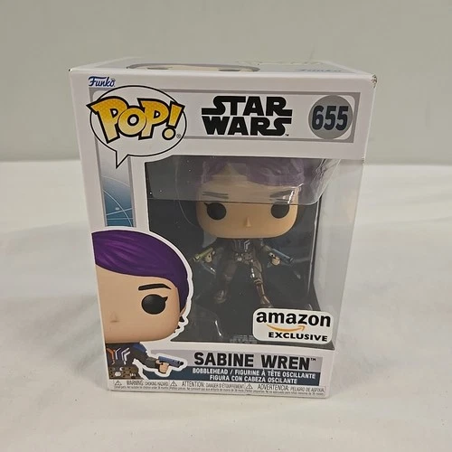 Star Wars Ahsoka Sabine Wren Funko Pop 655 Amazon Exclusive