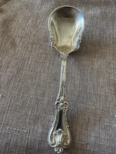 Frank Smith Federal Cotillion Sterling Silver Sugar Spoon-5 5/8"- 36.6g Estate