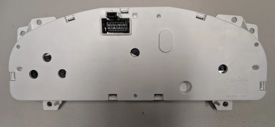 Cuadro de instrumentos velocímetro Saab 9-5 2002 transmisión automática MPH Foto 4 de 4