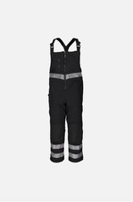 RefrigiWear Insulated Softshell Enhanced Visibility Bib Overalls - Hi-Vis,2XL