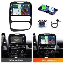 10" Head Unit For Renault Clio 4 2012-2019 Carplay Android 15 Car Radio BT 4+64G