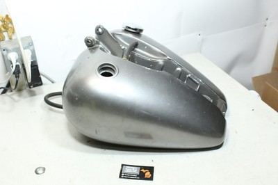 84-99 Harley Evo Softail Fatboy Split Fuel Tank Set Dents Repainted 