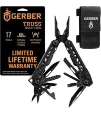 Gerber Truss Needle Nose Pliers Multi-Tool with MOLLE Sheath - Black 31-003884 
