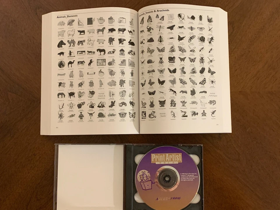 PRINT ARTIST GOLD, 2 CDs, Images, Photos, Layouts, Fonts for Windows and Mac - Image 4 of 4