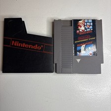Super Mario Bros and Duck Hunt NES Cartridge - Tested & Authentic
