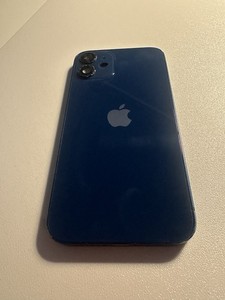 Iphone 12 Mini Backcover Gehäuse Blau rahmen