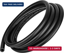 3/8 Inch 10mm ID Fuel Line Hose 10FT NBR Rubber Push Lock Hose High Pressure 3
