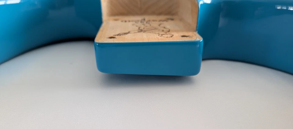 Warmoth Soloist Body (H) 带黑色五金件 - 串穿机身 - 绿松石 — 第 4/4 张图片